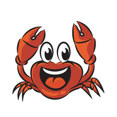 Crab Mascot Logo