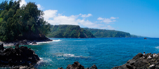 Keanae Peninsula, Hana Highway, Island of Maui, Hawaii, United States