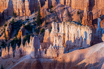 Bryce canyon with spectacular hoodoos