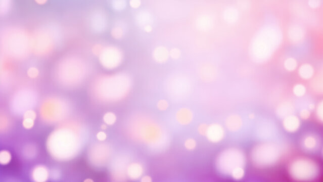 blurry photograph of a pink and purple background with bokeh lights.