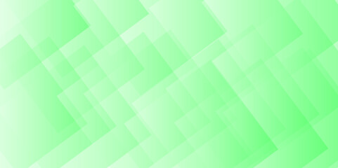  Modern dynamic abstract green background. Colorful. light green gradation square shape green minimalistic seamless business and technology , business concept vector banner background template.
