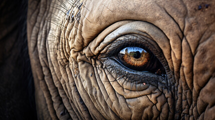 Fototapeta premium elephant (genus), in the style of high-key lighting