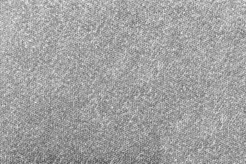 grey color jeans texture, factory fabric on white background