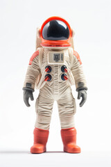 Spaceman retro toy collectible item. Created with Generative AI technology
