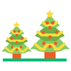 christmas tree illustration