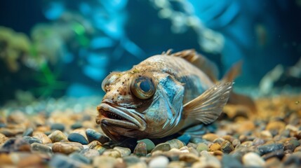 Obraz premium fish in an aquarium.
