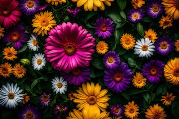 Fototapeta na wymiar flowers background