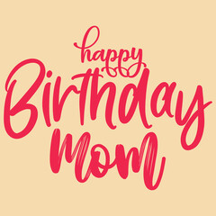 happy birthday mom social media post banner vector