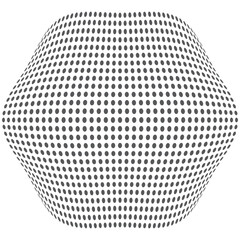 Abstract dots with hexagon background. Halftone shape, Abstract grunge halftone design. Dotted background. Halftone background. Halftone dots. 