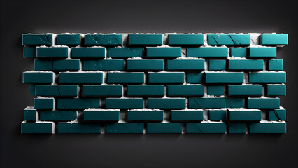 Obraz premium construction brick wall icon isolated on a black background. brick wall 