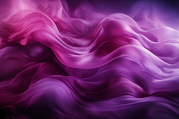 Obraz premium Abstract Purple Smoke Explosion on Black Background