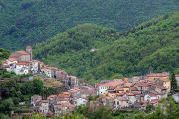 Fototapeta na wymiar Lagonegro, Potenza district, Basilicata, Italy, Lucanian Apennines-Val d'Agri-Lagonegrese National Park, view of the historic centre