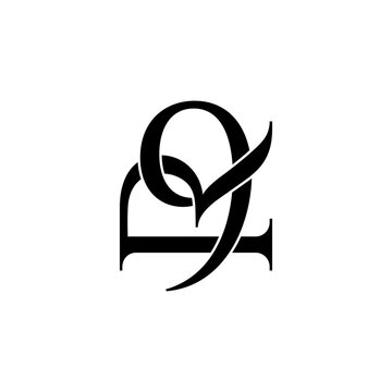 r9 lettering initial monogram logo design