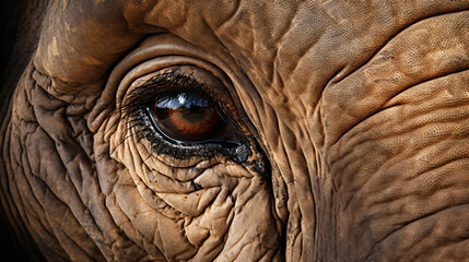 Fototapeta premium the face of an Elephant