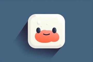 Smiling Face Square App Icon