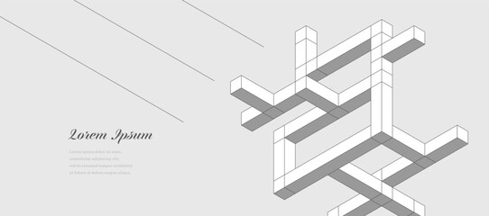 幾何学 抽象 建築 テクノロジー ビジネス 背景