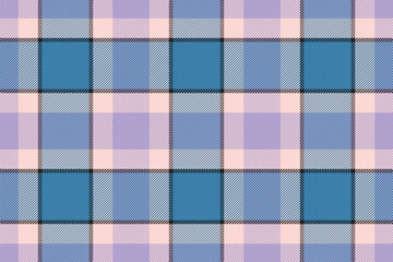 Seamless pattern texture of background tartan vector with a fabric check textile plaid.