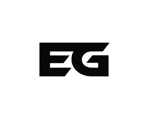 EG logo design vector template