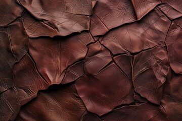 detailed textures and patterns of cracked, dried dirt. Earthy tones illustrate the effects of erosion and climate change. Rough texture and distinct ridges