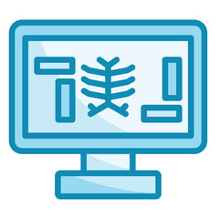 Obraz premium X-Ray Icon