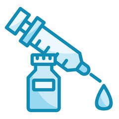 Obraz premium Vaccinations Icon