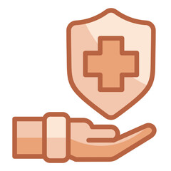 Fototapeta premium Insurance Icon