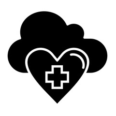 Obraz premium Cloud Icon