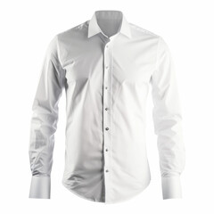 shirt mockup isolated on a white background