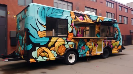 Food truck serving up sustainable packaging