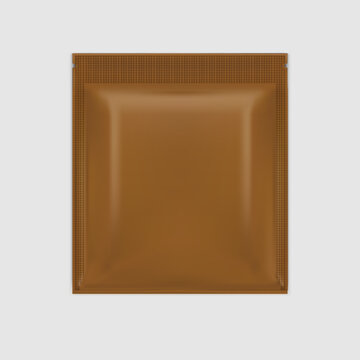 brown paper box isolated