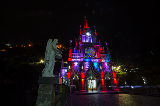 Basilica at night