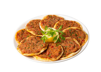 Turkish Food Findik Lahmacun - Mini Pizza