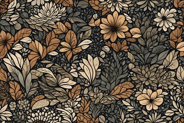 Create a cohesive look by repeating patterns and textures throughout your design 