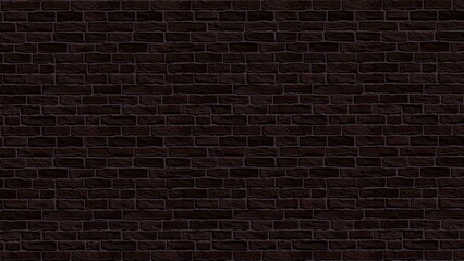 Brick pattern brown background