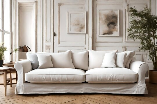 Choose a comfortable and stylish sofa with removable, washable covers for easy maintenance 