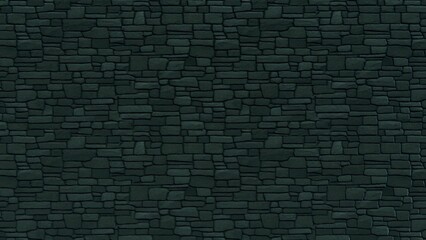Stone pattern dark green background