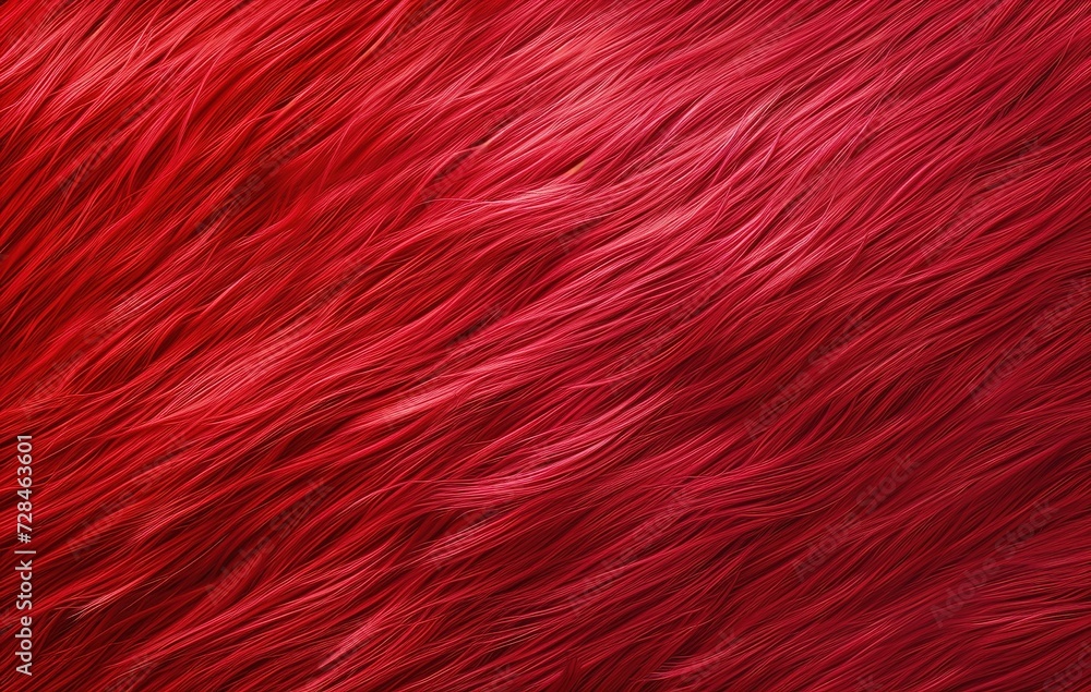 Poster vibrant red textured background - detailed and dynamic flowing red strands creating a visually stunn