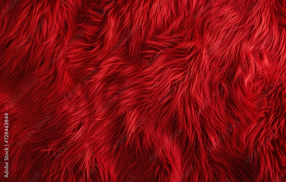 Poster vibrant red textured background - detailed and dynamic flowing red strands creating a visually stunn