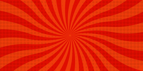 Abstract comic burst background. Comic background with geometric forms and halftone texture. Comic speed lines	
