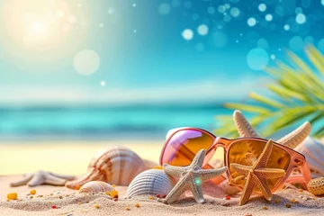 Photo sur Plexiglas Turquoise Holiday, summer, vacation, banner