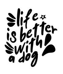 Dog Vector, Elements and Craft Design.