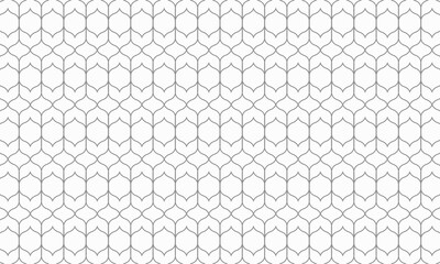 Abstract simple geometric vector seamless line pattern on white background. Abstract geometric pettern design