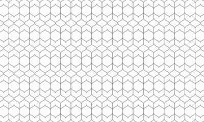 Abstract simple geometric vector seamless line pattern on white background. Abstract geometric pettern design
