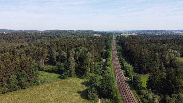 Bahn Luftbild