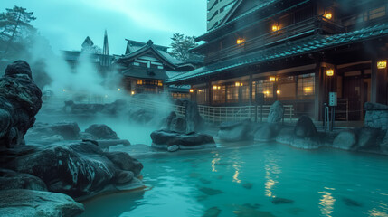 Japanese Hot Springs "Onsen"