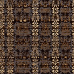 Ornate Quilt-Inspired Leopard Pattern. Leopard print reimagined with quilt-like patchwork design.