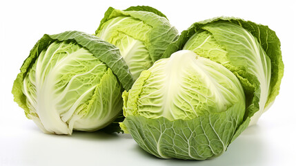 Fototapeta premium Fresh cos cabbage