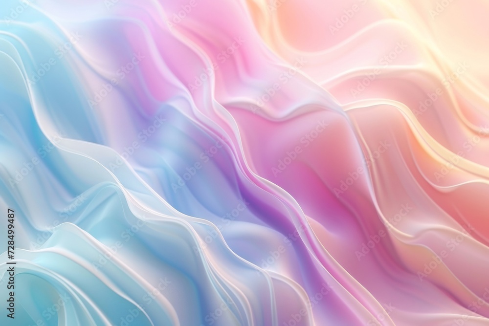 Poster enhance your design with this abstract wave background featuring pastel curve graphics and a smooth 