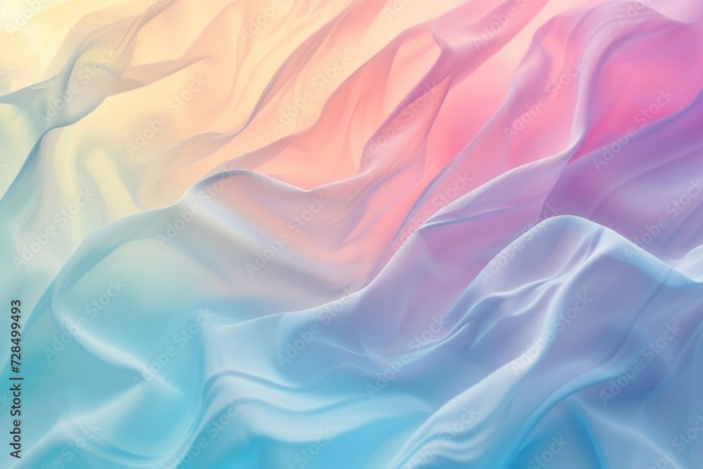 Poster enhance your design with this abstract wave background featuring pastel curve graphics and a smooth 