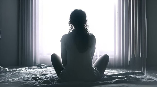 Depressed women last discussion with late husband through a dimension portal that closes forever